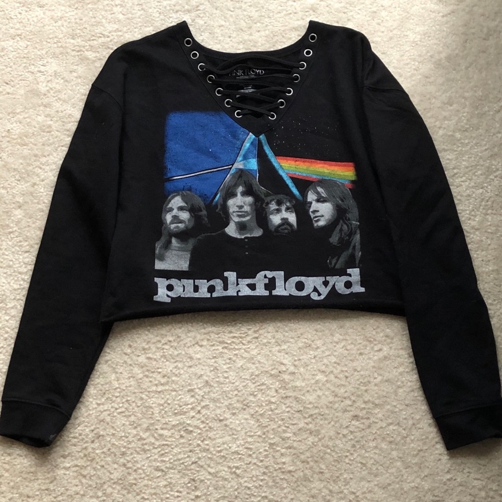 Pink Floyd Cropped Sweater